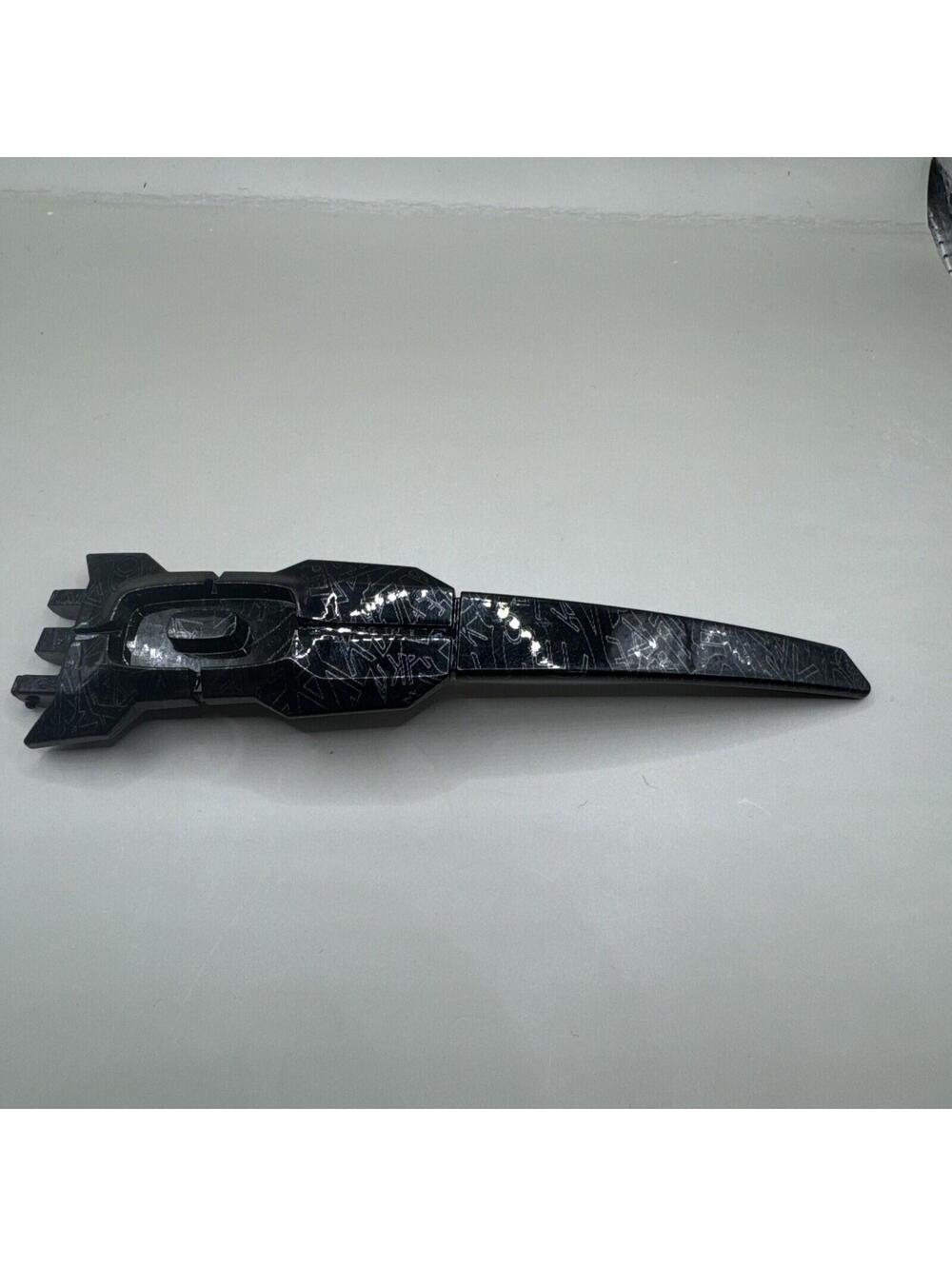 Oakley Oil Rig II Polished Black W/Silver Ghost Text OEM Right Replacement Arms
